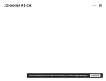 Tablet Screenshot of johannareich.com
